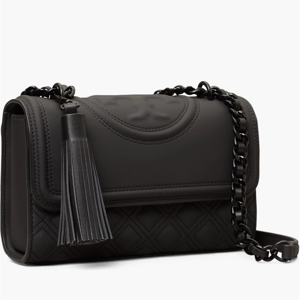 Tory Burch Fleming Matte Small Convertible Shoulder